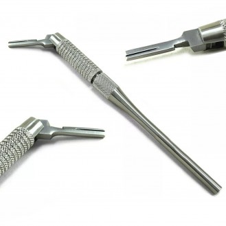 MEDISCON Dental Scalpel Handle Moveable Operating Dissection Surgical Adjusting Blade CE