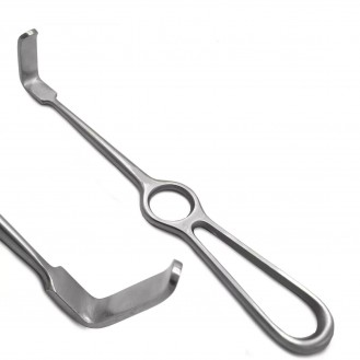 MEDISCON Dental Langenback Soft Tissue Retractor L Shaped Oral Surgery Instruments