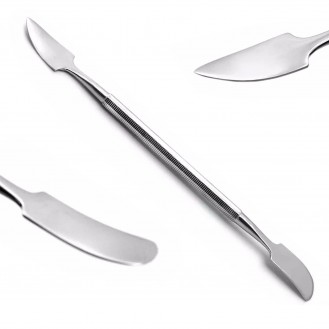 MEDISCON Dental Gritman Mixing Spatula Amalgam Wax Modelling Carver Double Ended Laboratory Instruments