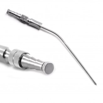 MEDISCON Surgical Frazier Suction Tube 2mm Dental ENT Aspirator Diagnostic Instruments