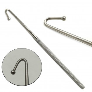 MEDISCON Surgical Spay Snook Hook Animal Ovaries Removal Veterinary Surgery Instruments