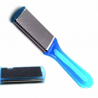 MEDISCON Blue Foot File Double Sided Feet Rasp Callus Hard Dead Skin Remover Pedicure